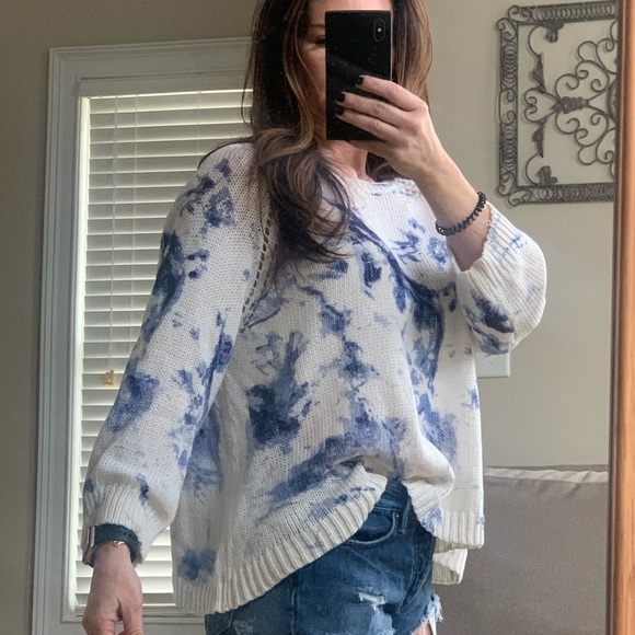 Wooden Ships multi colored sweater M/L. - Picture 2 of 6